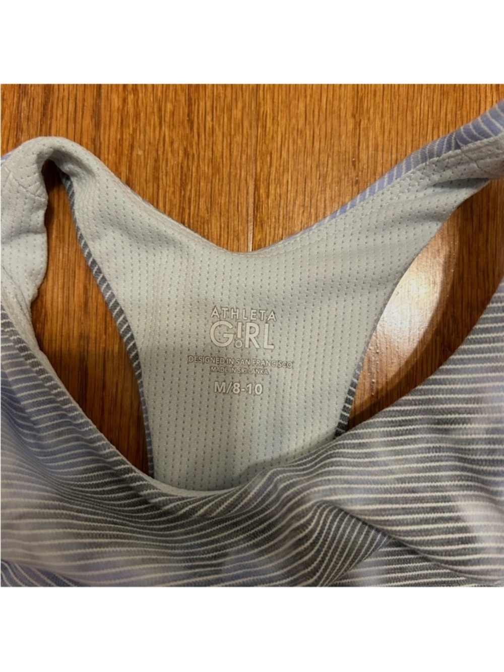 Athleta Girl Tie Dye Active Set Size M 8-10 Leggings + Crop Tank Yoga Gym - Picture 11 of 13